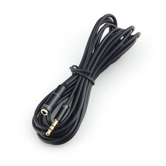 Удлинитель аудио jack 3.5 мм (M) - jack 3.5 мм (F), 3.0м Cablexpert Pro (CCAB-02-35MF-3MB) 37172 - фото 18439
