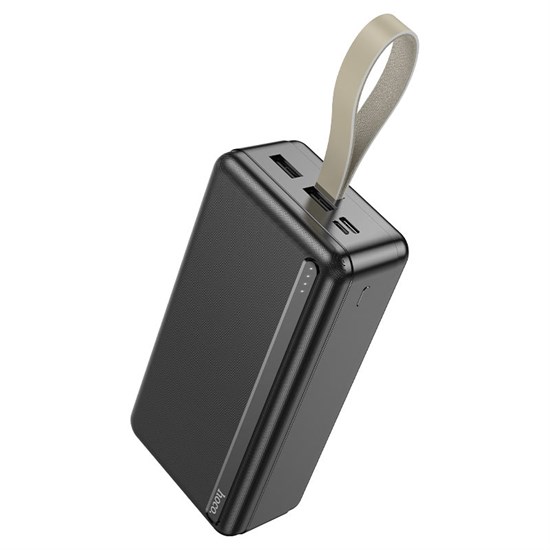 Портативный аккумулятор hoco J91B 30000mAh, вх.: Micro-USB/Type-C, вых.: 2xUSB-Af, чёрный 37345 - фото 18967