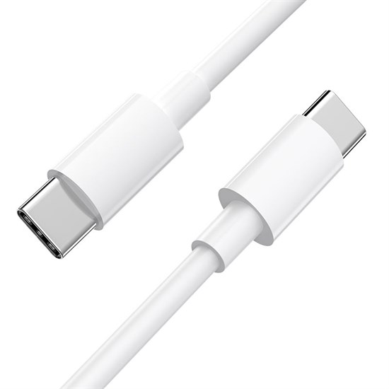 Кабель USB Type-C (M) --> Type-C (M) 2.0м (USB 2.0) hoco X51, белый, 5A 37372 - фото 19188