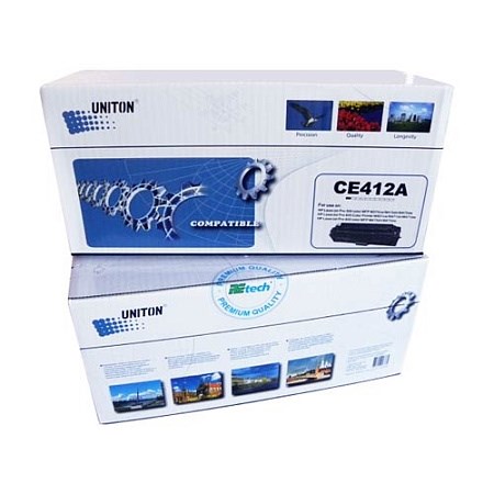 К-ж HP CE412A для HP CLJ Pro 300 Color M351 /Pro 400 Color M451, желтый, 2600стр., Uniton Premium 37457 - фото 19328