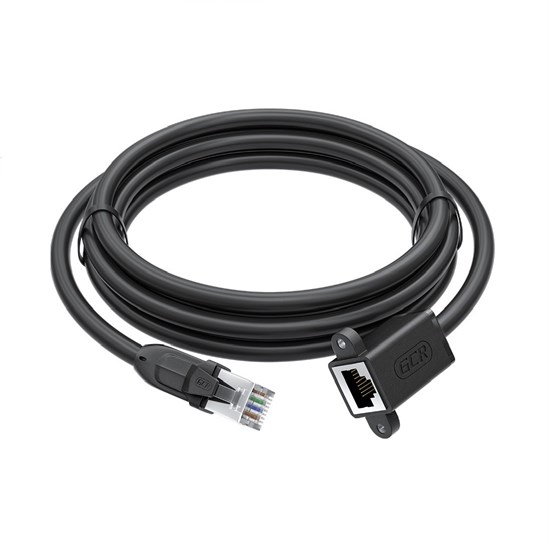 Удлинитель Patch-cord FTP кат.6, 2м Greenconnect медь 24AWG, T568B, крепление под винт (GCR-53717) 37310 - фото 19350