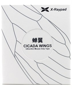 Противоскользящие наклейки на мышь X-raypad Cicada Wings V2 DIY версия, неделённый, PORON®, чёрные 37805 - фото 19862