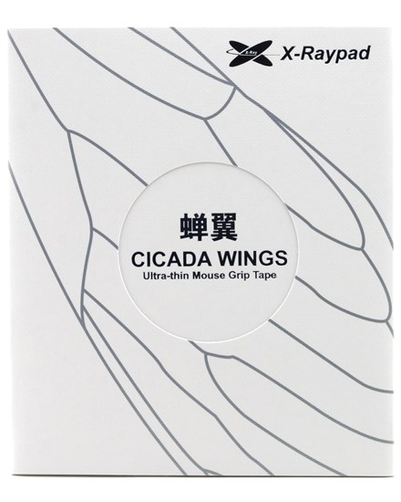 Противоскользящие наклейки на мышь X-raypad Cicada Wings V2 для Razer DeathAdder V3 Pro, чёрные 37810 - фото 19874