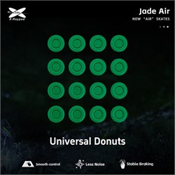 Ножки для мыши (глайды) X-raypad Jade Air Skates Universal Donuts, универсальные, 0.93мм, D=9.5мм, 32шт 38082 - фото 20004