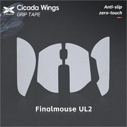 Противоскользящие наклейки на мышь X-raypad Cicada Wings V2 для Finalmouse Ultralight 2/ Starlight 12 small, белые 38447 - фото 20489