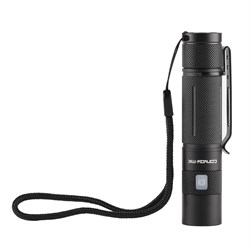 Фонарь Convoy S9 (XM-L2, 5000K, 1x18650, 1/4 UNC, micro-USB, 115x24мм, чёрный) 38332 - фото 20543
