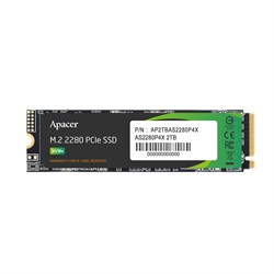 SSD M.2 2280 PCIe 3.0 x4 512GB Apacer AS2280P4X, 2100/1700 MB/s, 3D TLC, 200TBW (AP512GAS2280P4X-1) 37891 - фото 20721