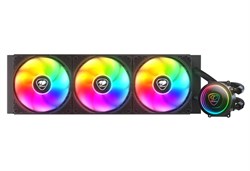 Водяная система охлаждения CPU Cougar Poseidon Elite 360 ARGB Black, 3x120mm 37834 - фото 20865
