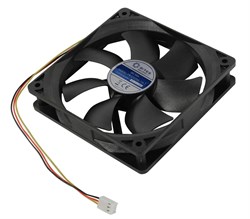 Вентилятор 5bites 120x120x25мм, sleeve, 1200rpm, 3-pin, 27 dBA, 39.2CFM  (FB12025S-12L3) 38139 - фото 20883