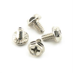 Винты для крепления карт расширений / блока питания/ комплектующих ПК (UNC HWM#6-32 x 6) упаковка 1000шт. 37628 - фото 20959