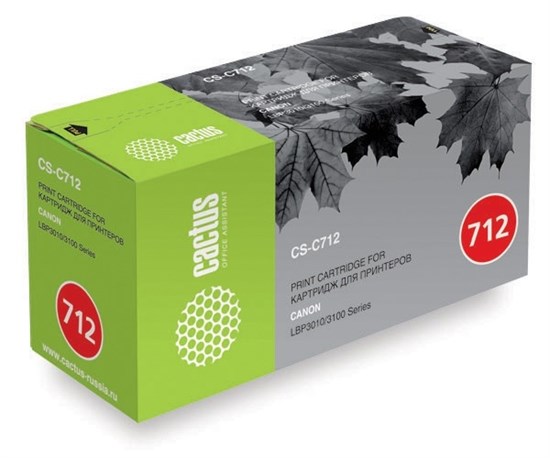К-ж Canon 712 для LBP-3010/3020, Cactus 30645 - фото 5728