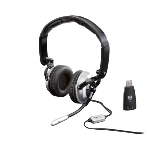 HP Premium DHS KJ270AA  (оголовье, закрытая, 20Гц-20кГц, 32Ом, -44 дБ мик., 2 * 3,5 мм или USB, кабель 1,5м) 22609 - фото 6994