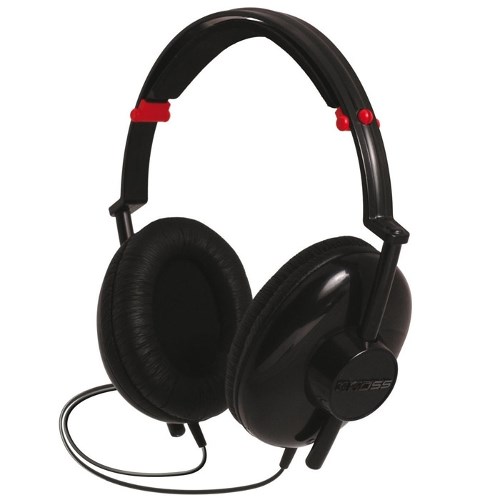 Koss KC25 (оголовье, закрытые, чёрные, 20Гц-18кГц, 32Ом, 90 дБ/мВт, 3.5мм + 6,3  мм, кабель 1,2 м) 23010 - фото 7003
