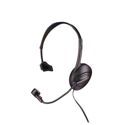 Audio-Technica ATH-COM1 (оголовье, моно, 30Гц-20кГц, 32Ом, 91 дБ/мВт / -55 дБ мик., 2 * 3,5 мм, кабель 1,5м) 24035 - фото 7028