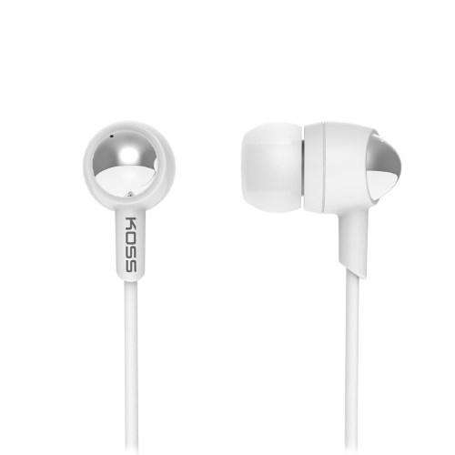Koss KEB30W (внутриканальные, белые, 15Гц-20кГц, 16Ом, 109 дБ/мВт, 3.5мм, кабель 1,2 м, рег. громк.) 26608 - фото 7066