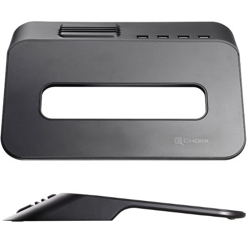 Подставка (охлаждение) для ноутбука Cooler Master Choiix Mini Air-Through, 15", 2xUSB (C-HL03-KP) 23988 - фото 7556