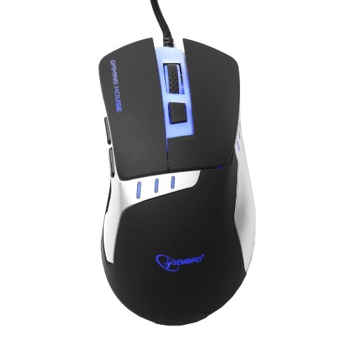Мышь Gembird MG-520, игровая, USB, 3200dpi, 5+1кн., подсветка, макросы 32167 - фото 7901