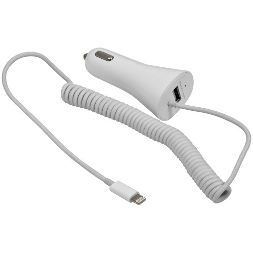 Зарядное устройство а/м 12V -> Lightning для Apple, 1A Defender ACA-01 (83517) 31297 - фото 7956