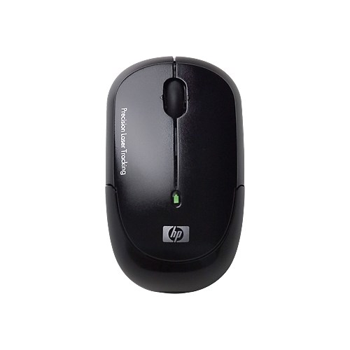 Мышь беспров. HP Wireless Laser Mini Mouse, Black, USB (EY018AA) 21363 - фото 8036