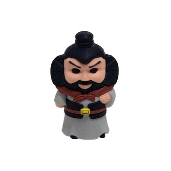 USB 2.0 Flash Drive 4GB Teac RB-ZHANGFEI воин в черной жилетке (силикон) 25929 - фото 8270