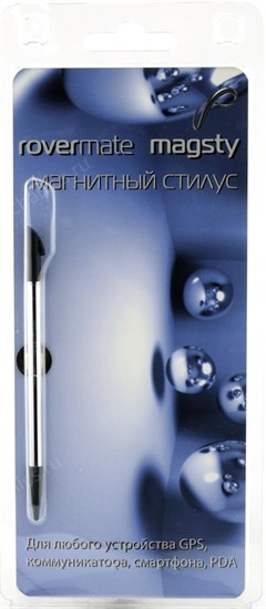Стилус для устройств с резистивным экраном Rovermate Magsty, магнит. крепление (Ergomate-048) 22538 - фото 8555