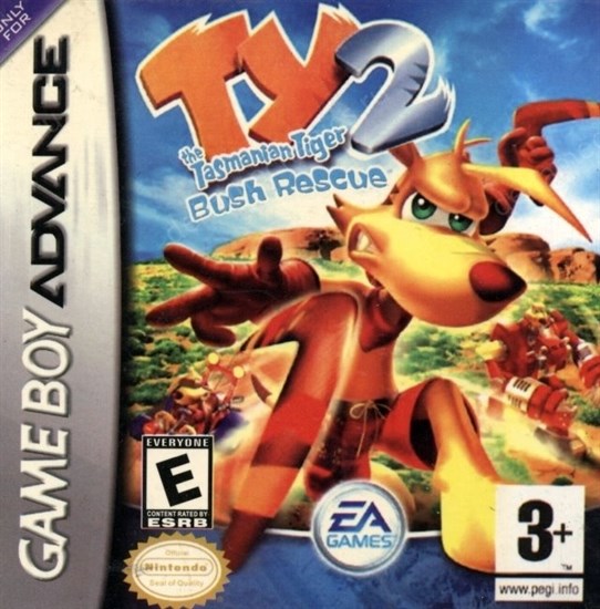 TY2 The Tasmanian TigerBush Rescue (игра для игровой приставки GBA) 14297 - фото 9770