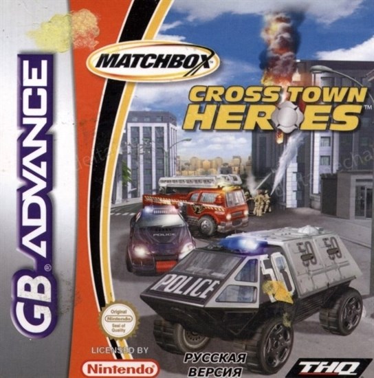Match box Cross Town Heroes (игра для игровой приставки GBA) 17232 - фото 9856