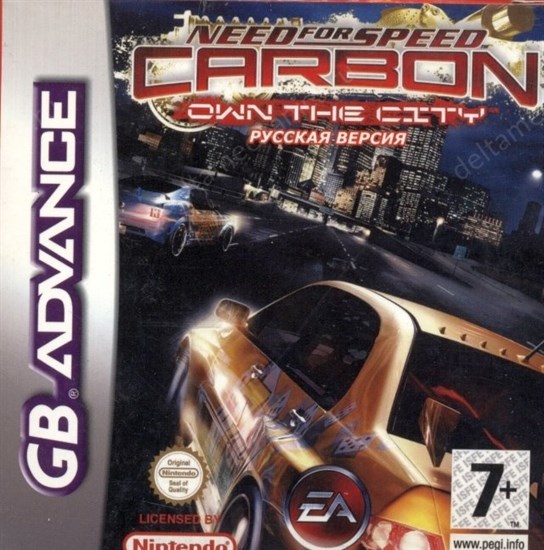 Need for Speed Carbon Own the City (игра для игровой приставки GBA) 22574 - фото 9894