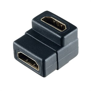 Переходник HDMI (19F) -> HDMI (19F) (90° угловой) 24694