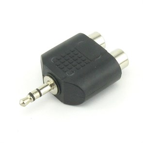 Переходник 2RCA (F) --> jack 3.5 мм 6078