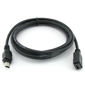 Удлинитель mini-USB 5p(m)-5p(f) 1.5м 31759
