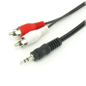 Кабель jack 3.5 мм (m) - 2xRCA (m) 5м Cablexpert 17615