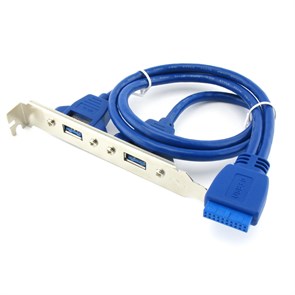 Кабель (планка) 2xUSB 3.0 (в системный блок) 20-pin 32159