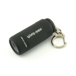 Фонарь-брелок mini-torch 0.5Вт, 70mAh, зарядка от USB, 60 х 30 мм, жёлтый 31579