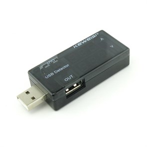 USB-тестер Keweisi KWS-V10VA (3-9V±1%, 0-3A±1%) 32887