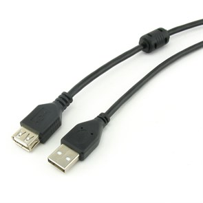 Удлинитель USB Am-Af 4.5м (USB 2.0) экран, с фильтром 22719