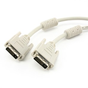 Кабель DVI-D Dual Link 25M-25M 10м, экранированный, 2 фильтра 17003