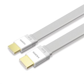 Кабель HDMI19M - HDMI19M плоский, iLuv, 1.8м (iCB716WHT) 29280