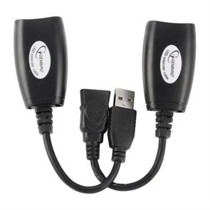 Удлинитель USB Am-Af по витой паре AM-AF/RJ45Fx2 26112