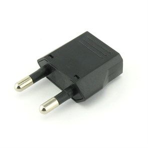 Переходник сетевой 220В плоский, черный, 6A (BX-9120) 33015