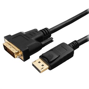 Кабель DisplayPort (20M) - DVI (19M), 3.0м, Cablexpert 31263