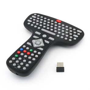 Пульт ДУ для ТВ-приставки/телевизора/ПК 3Q Waveme AMK03 (QWERTY-клав., гироскоп, 17 прогр. кн., 2.4G до 10м, 160гр., Li-Ion, USB) 33573