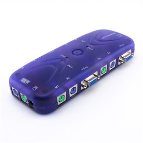 KVM-переключатель KYS-104 PS/2/VGA на 4 компьютера 15409