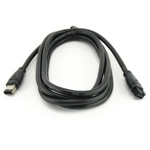 Кабель IEEE-1394b FireWire 800-FireWire 400 9P-->6P 1.8м 33715