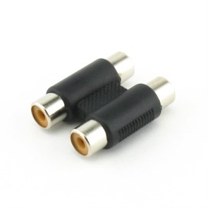 Переходник 2RCA (F) --> 2RCA (F) 6009