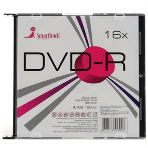 DVD-R 4.7GB SmartTrack 16x, slim 12932