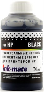 Чернила для HP 121/122/123/178/650/652/655/920 Black Pigment (70мл) Ink-Mate HIMB-UA 30605