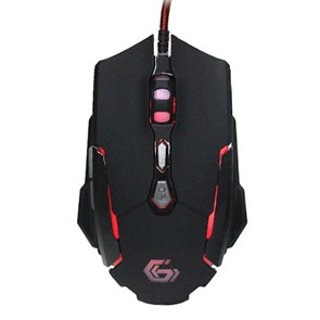 Мышь Gembird MG-600, игровая, USB, 3200dpi, 7кн., подсветка, макросы 33786