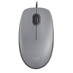 Мышь Logitech M110 SILENT mid grey, Optical, USB (910-005490) 33935