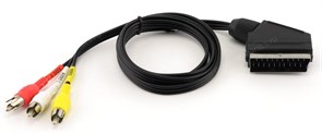 Кабель 3RCA-->SCART 1.2м 8683